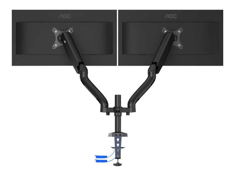 AOC : DUAL MONITOR ARM avec USB HUB