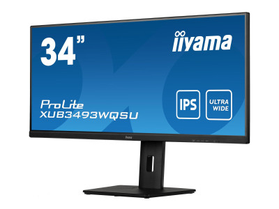 Iiyama : PROLITE XUB3493WQSU-B5 34IN UW ETE IPS-PANEL 3440X1440 400CD/QM