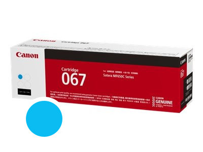 Canon 067 Toner Cyan 1250 pages pour i-SENSYS MF651Cw MF655Cdw MF657Cdw