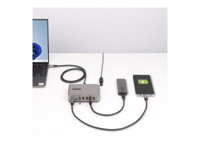 Startech : 10-PORT USB-C HUB SELF-POWERED DESKTOP/LAPTOP EXPANSION HUB