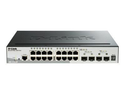 D-Link : 20-PORT SMART SWITCH GIGABIT STACKABLE 2X SFP+