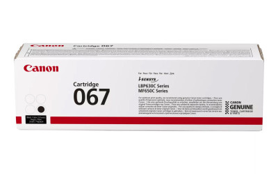 Canon 067 Toner Noir 1350 pages pour i-SENSYS MF651Cw MF655Cdw MF657Cdw