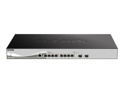 D-Link : 10-PORT 10 GIGABIT SMART MANAGED SWITCH avec 8 10GBASE-T