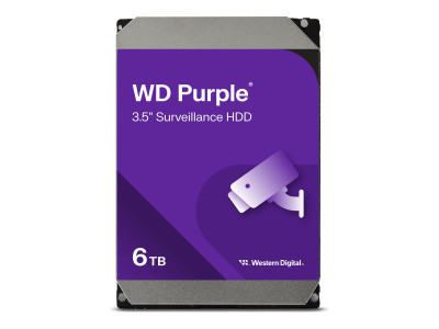 Western Digital : WD PURPLE 6TB 256Mo 3.5IN SATA 6GB/S 5400 RPM