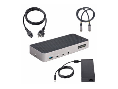 Startech : STATION DACCUEIL USB-C DOCK TRIPLE HDMI/DP 4K USB-C