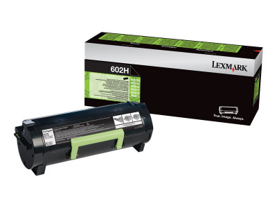 Lexmark : 602H cartouche de TONER LONGUE DUREE PROGRAM de RETOUR