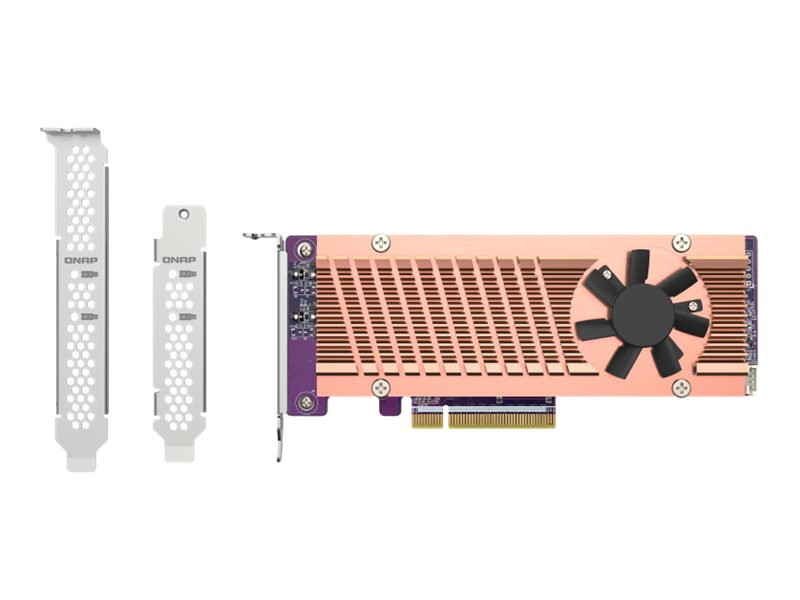 Qnap DUAL M.2 PCIE SSD EXP card PCIE GEN3 X8 HOST interface Busiboutique