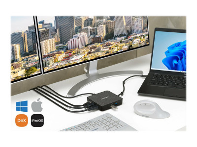 Kensington : MD120U4 USB4/THUNDERBOLT 4 PORTABLE DOCKING STATION