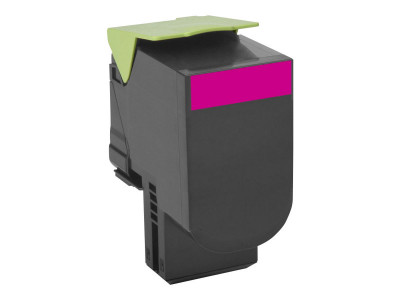 Lexmark : 702XMCARTOUCHE de TONER MAGENTA EX.LONGUE DUREE PROGRAMDERETOUR