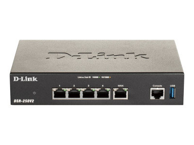 D-Link : DUAL-WAN UNIFIED SERVICES VPN ROUTER 1 GIGABIT WAN PORT 3 GIGA