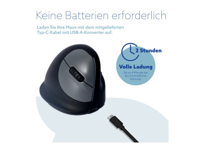 R-Go Tools : HE BREAK MOUSE SMALL RIGHT WIRELESS SILENT CLICK