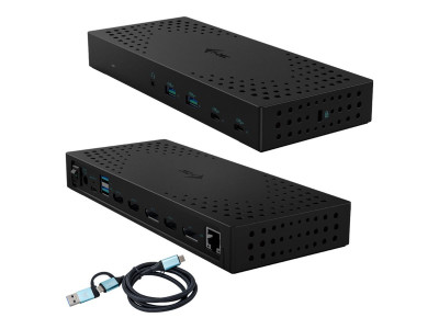 I-Tec : I-TEC USB 3.0 3X 4K DOCK GEN 2 USB 3.0/ C/ TB 3/4 PD100W