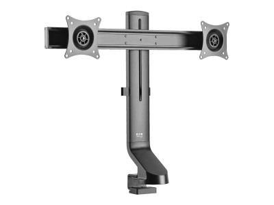Eaton MGE : DUAL-DSPLY MNTR ARM DESK CLAMP GROMMET HGHT ADJUST 17- 27 MNTRS
