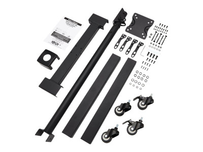 Eaton MGE : MOBILE TV STAND HGHT 13IN-42IN TVS/MONITORS LOCKING CASTERS BLK