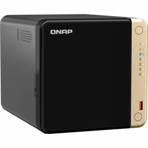 Qnap : TS-464-8G 4BAY 8GBDDR4 2X2.5GBE 2X USB3.2 GEN II-A 90 W ADAP