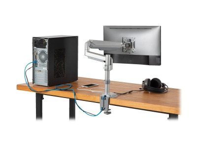 Eaton MGE : SINGLE-DISPLAY FLEX-ARM DESKTOP DISPLAYS - USB et AUDIO PORTS A