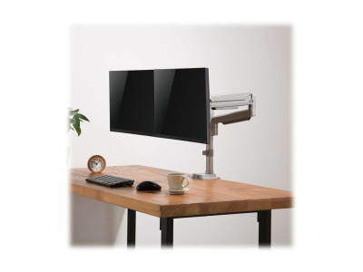 Eaton MGE : DUAL-DISPLAY FLEX-ARM MOUNT 13I MONITORS CLAMP OR GROMMET USB AU