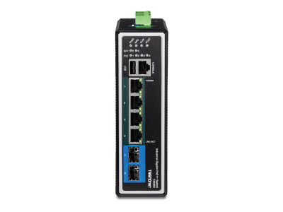 TrendNet : 6-PORT INDUSTRIAL GIGABIT L2+ MANAGED POE++ DIN-RAIL SWITCH