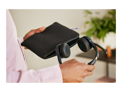 Cisco : 722 WIRELESS DUAL ON-EAR HEADSET USB-A BUNDLE-CARBON BLAC