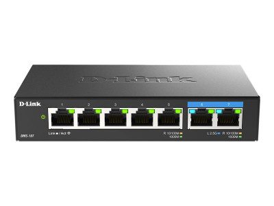 D-Link DMS-107 Switch non administrable 7 ports multi-Gigabit