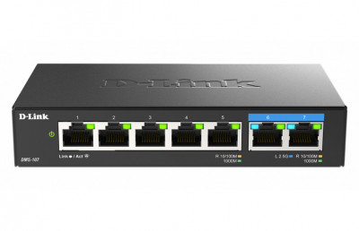 D-Link DMS-107 Switch non administrable 7 ports multi-Gigabit