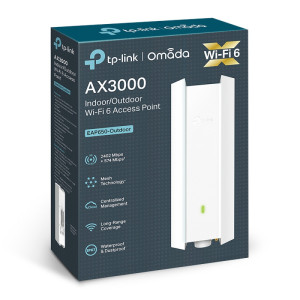 TP-Link : AX3000 INDOOR/OUTDOOR DUAL-BAND WI-FI 6 ACCESS POINT PORT: 1 X G