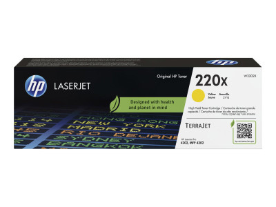 HP 220X YELLOW ORIGINAL LaserJet cartouche toner