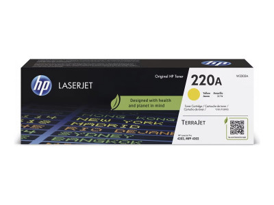 HP 220A YELLOW ORIGINAL LaserJet cartouche toner