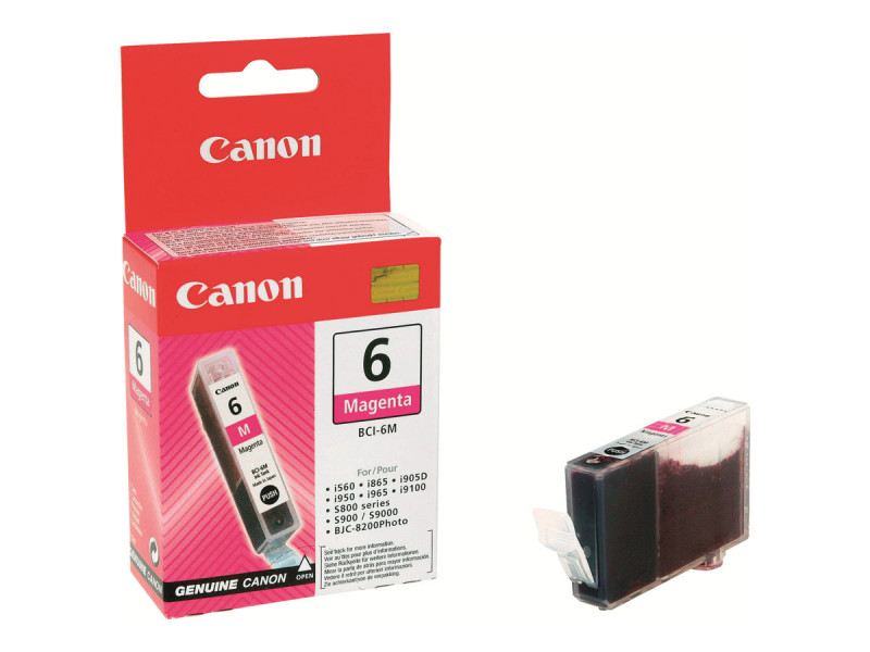 Canon : BCI-6M recharge MAGENTA pour BJC S800/900/9000 I950