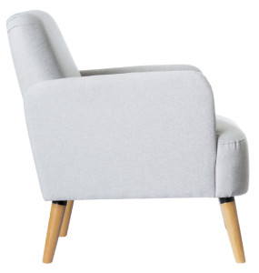 Fin de série : Chaise visiteur PAPERFLOW « Brooks », anthracite