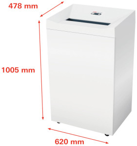 HSM Destructeur de documents PURE 940, coupe droite: 5,8 mm