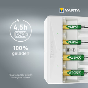 VARTA Chargeur Universal Charger, non équipé, blanc