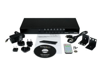 Startech : HDMI COMMUTATEUR CONVERTISSEUR VGA / COMPOSANT HDMI SCALER