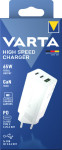 VARTA Adaptateur USB High Speed Charger, 65 W, blanc VARTA Adaptateur USB High Speed Charger, 65 W, blanc