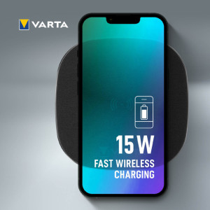 VARTA Chargeur à induction Wireless Charger Pro 15 W