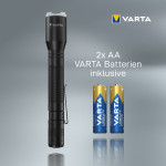 VARTA Lampe de poche aluminium Light F10 Pro, noir VARTA Lampe de poche aluminium Light F10 Pro, noir
