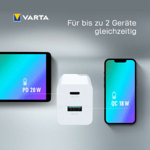 VARTA Chargeur secteur USB 