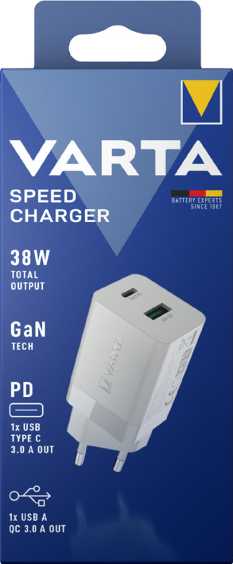 VARTA Chargeur secteur USB 