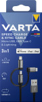 VARTA Câble de chargement Speed Charge & Sync cable 3en1 VARTA Câble de chargement Speed Charge & Sync cable 3en1