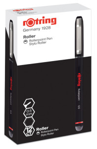 rotring Stylo roller Rollerpoint, largeur tracé: 0,5mm, noir