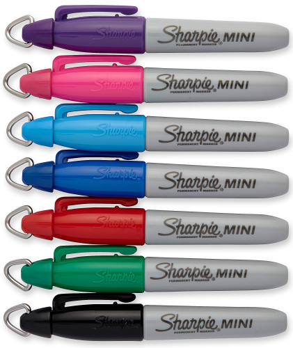 Sharpie Mini-marqueur permanent, présentoir de 72