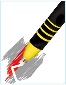Läufer Gomme de rechange pour gomme-stylo en plastique 12424