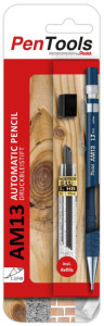Pentel Porte-mines AM13, épaisseur mine: 1,3 mm, bleu foncé