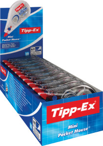 Tipp-Ex Roller correcteur Mini Pocket Mouse, 5 mm x 6 m