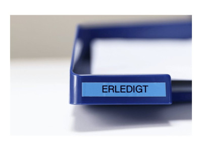 Brother TZE-521 ruban laminé P-Touch 9mm 8M Noir sur Bleu