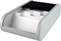 Porte-cartes de visite helit « The Personal », noir/blanc Porte-cartes de visite helit « The Personal », noir/blanc