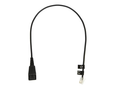 Jabra : CABLE BOTTOM PART QD &RJ11 .