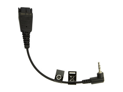 Jabra : CABLE W/ QD TO 2.5MM PLUG pour PANASONIC GB500/PLX CA40