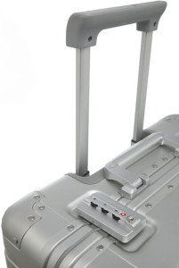 ALUMAXX Valise de voyage Overnight, en aluminium, argent