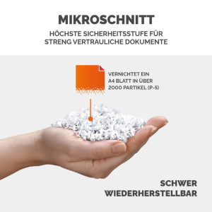 Fellowes Destructeur de documents Powershred 225Mi, fiche CH